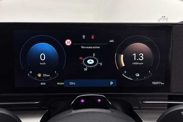Hyundai KONA 1.6 Hybrid 129 N Line 5dr DCT Abyss Black