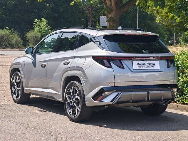 Hyundai TUCSON 1.6T Hybrid N Line S 5dr Auto Silver