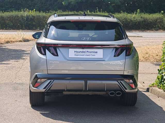 Hyundai TUCSON 1.6T Hybrid N Line S 5dr Auto Silver