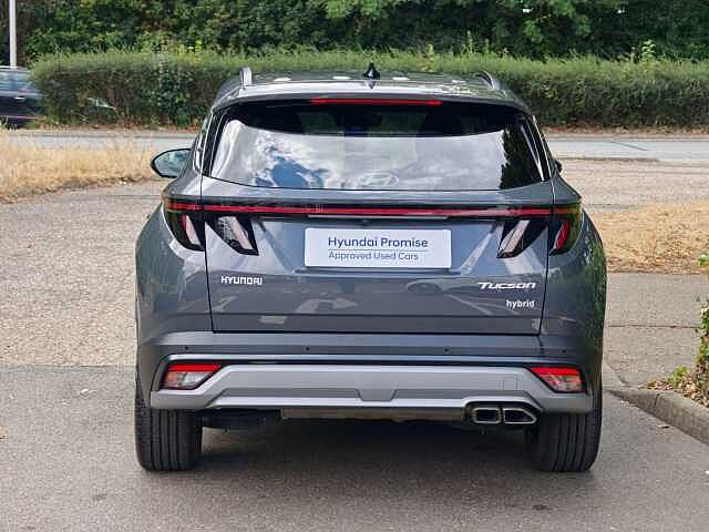 Hyundai TUCSON 1.6T Hybrid Premium 5dr Auto Grey