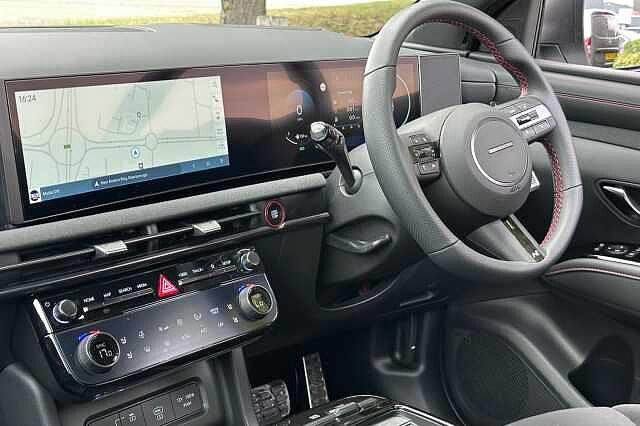 Hyundai TUCSON 1.6T Hybrid N Line S 5dr Auto White