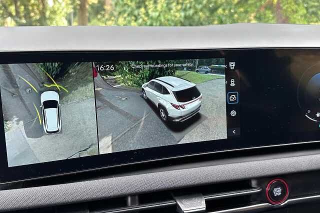 Hyundai TUCSON 1.6T Hybrid N Line S 5dr Auto White