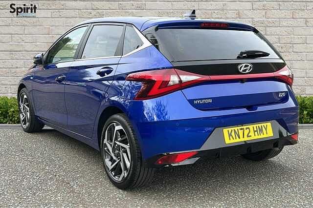 Hyundai I20 1.0T GDi 48V MHD Premium 5dr DCT Intense Blue