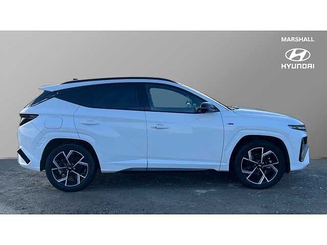Hyundai TUCSON TUCSON 1.6T Plug-in Hybrid N Line S 5dr 4WD Auto White