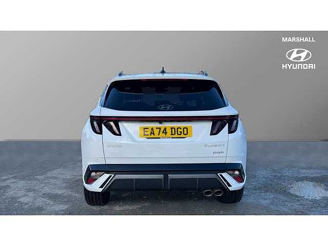 Hyundai TUCSON TUCSON 1.6T Plug-in Hybrid N Line S 5dr 4WD Auto White