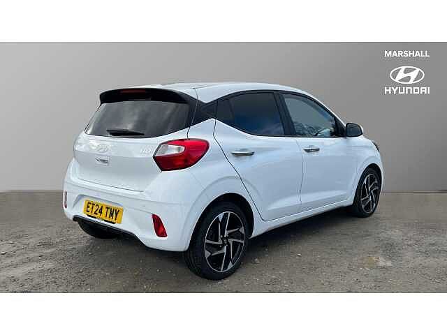 Hyundai I10 1.0 [58] Premium 5dr Auto [Nav] White