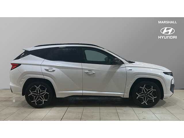 Hyundai TUCSON TUCSON 1.6 TGDi Hybrid 230 N Line S 5dr 2WD Auto White