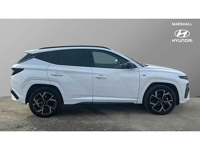 Hyundai TUCSON TUCSON 1.6T Hybrid N Line 5dr Auto WHITE