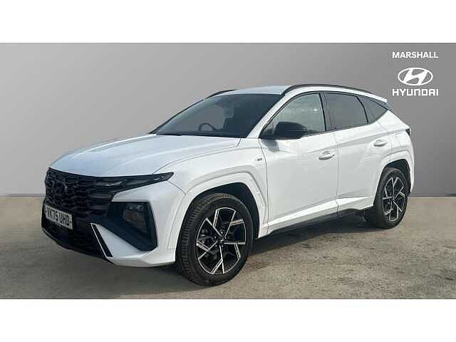 Hyundai TUCSON TUCSON 1.6T Hybrid N Line 5dr Auto WHITE