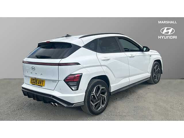 Hyundai KONA KONA 1.6 Hybrid 138 N Line S 5dr DCT White