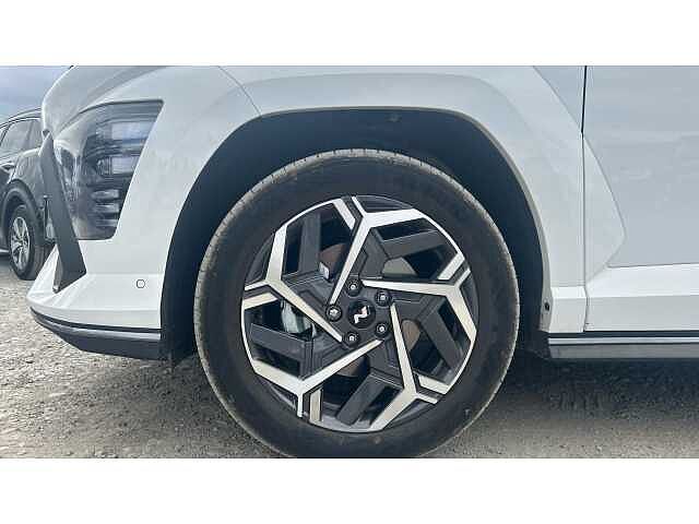 Hyundai KONA KONA 1.6 Hybrid 138 N Line S 5dr DCT White
