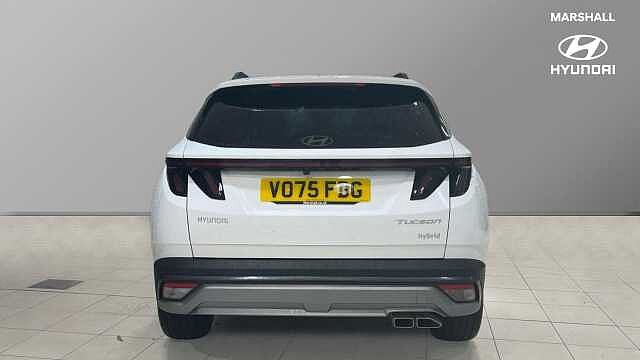 Hyundai TUCSON Tucson 1.6T Hybrid 215ps Ultimate AU Atlas White