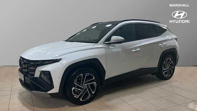 Hyundai TUCSON Tucson 1.6T Hybrid 215ps Ultimate AU Atlas White