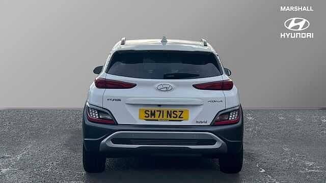 Hyundai KONA KONA 1.6 GDi Hybrid Ultimate 5dr DCT WHITE