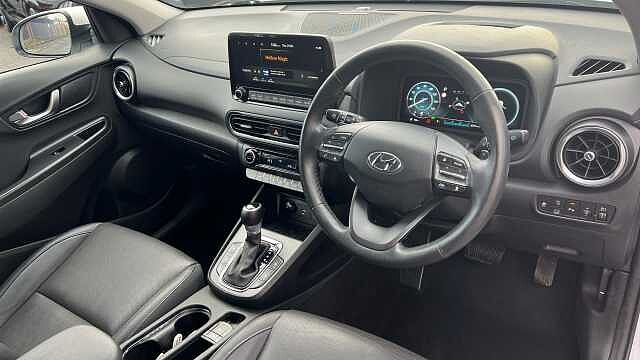 Hyundai KONA KONA 1.6 GDi Hybrid Ultimate 5dr DCT WHITE