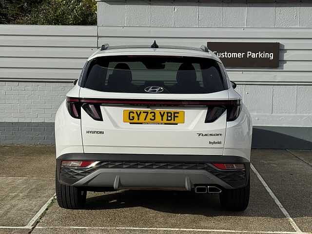 Hyundai TUCSON 1.6 TGDi Hybrid 230 Ultimate 5dr 2WD Auto White