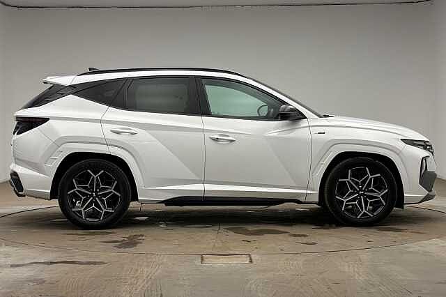 Hyundai TUCSON 1.6 TGDi N Line S 5dr 2WD White