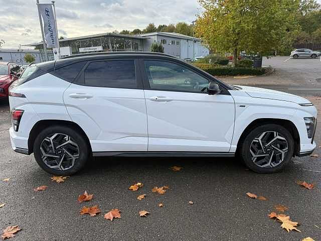 Hyundai KONA 1.6T 138 N Line S 5dr DCT White