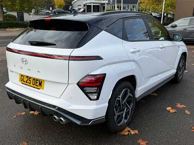 Hyundai KONA 1.6T 138 N Line S 5dr DCT White