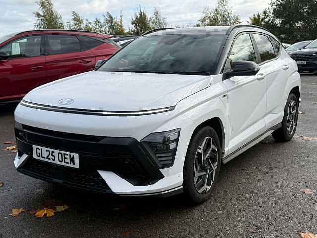 Hyundai KONA 1.6T 138 N Line S 5dr DCT White