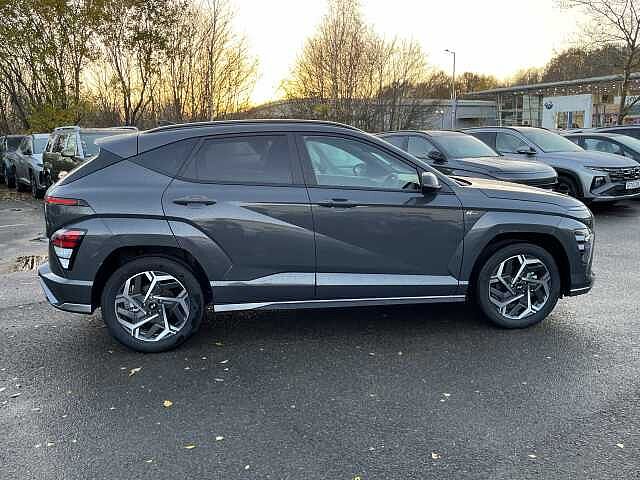 Hyundai KONA 1.6 Hybrid 138 N Line 5dr DCT Grey