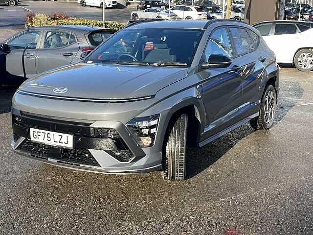 Hyundai KONA 1.6 Hybrid 138 N Line 5dr DCT Grey