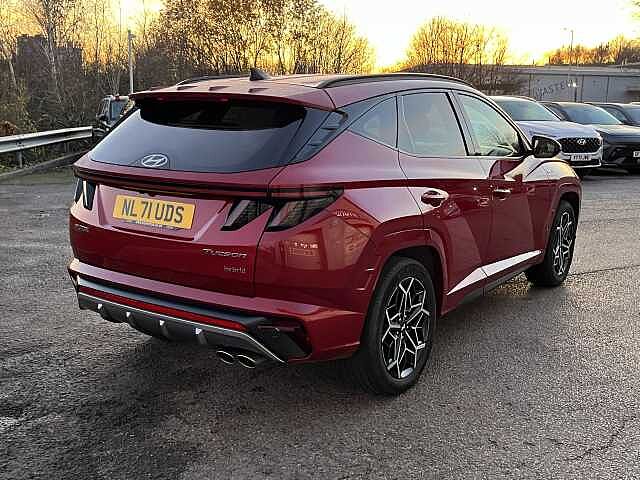 Hyundai TUCSON 1.6 TGDi Hybrid 230 N Line 5dr 2WD Auto Red