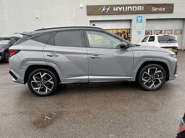 Hyundai TUCSON 1.6T Hybrid N Line 5dr Auto Grey
