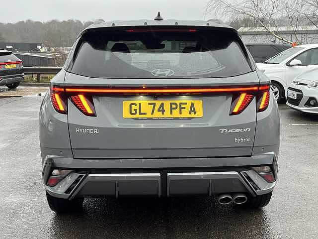 Hyundai TUCSON 1.6T Hybrid N Line 5dr Auto Grey