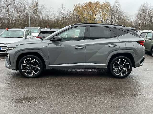 Hyundai TUCSON 1.6T Hybrid N Line 5dr Auto Grey