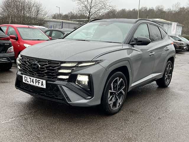Hyundai TUCSON 1.6T Hybrid N Line 5dr Auto Grey
