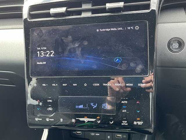 Hyundai TUCSON 1.6 TGDi Hybrid 230 N Line 5dr 2WD Auto Silver