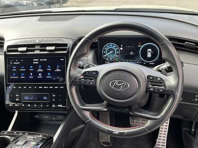 Hyundai TUCSON 1.6 TGDi Hybrid 230 N Line 5dr 2WD Auto Silver