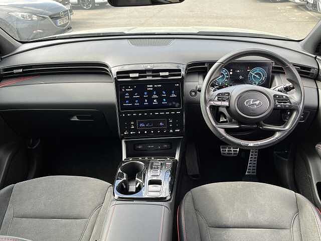 Hyundai TUCSON 1.6 TGDi Hybrid 230 N Line 5dr 2WD Auto Silver