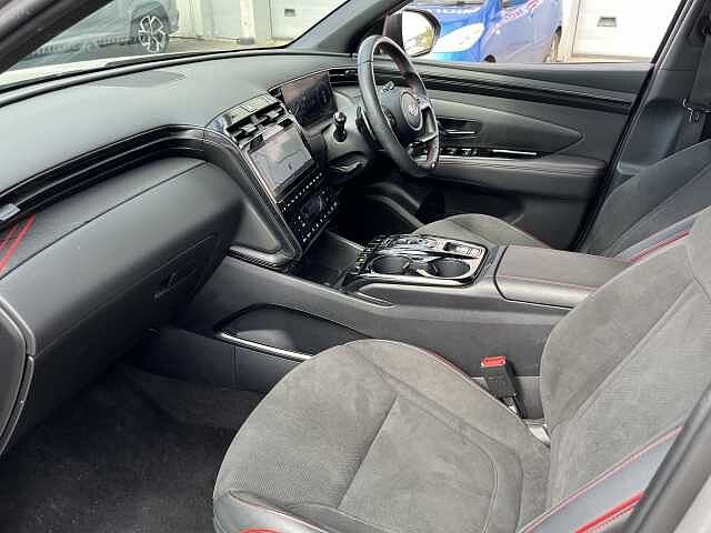 Hyundai TUCSON 1.6 TGDi Hybrid 230 N Line 5dr 2WD Auto Silver