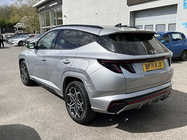 Hyundai TUCSON 1.6 TGDi Hybrid 230 N Line 5dr 2WD Auto Silver