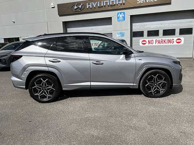 Hyundai TUCSON 1.6 TGDi Hybrid 230 N Line 5dr 2WD Auto Silver