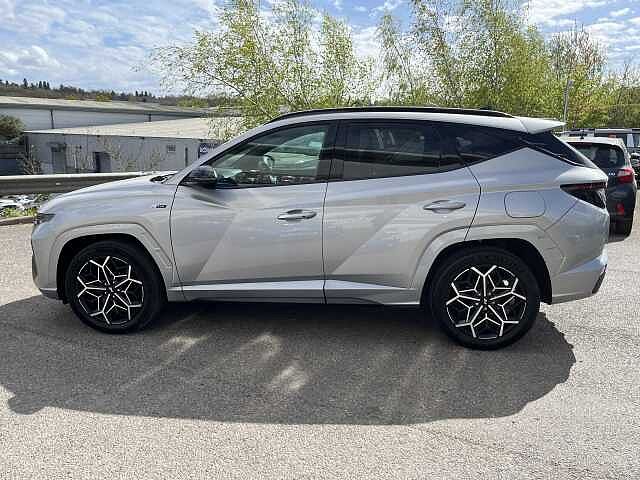 Hyundai TUCSON 1.6 TGDi Hybrid 230 N Line 5dr 2WD Auto Silver