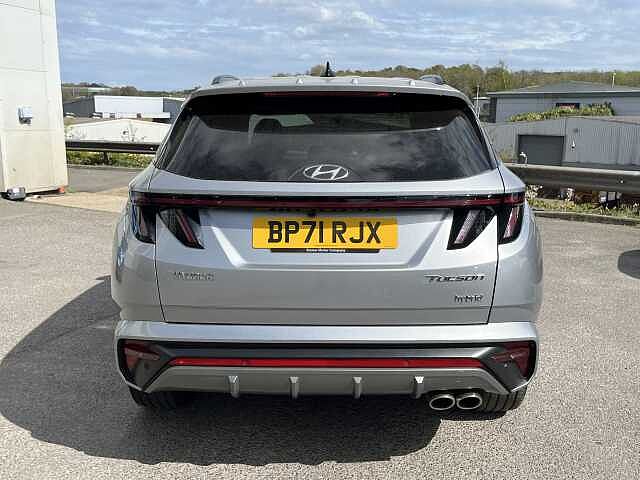 Hyundai TUCSON 1.6 TGDi Hybrid 230 N Line 5dr 2WD Auto Silver