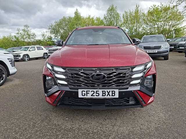 Hyundai TUCSON 1.6T Hybrid N Line 5dr Auto Red