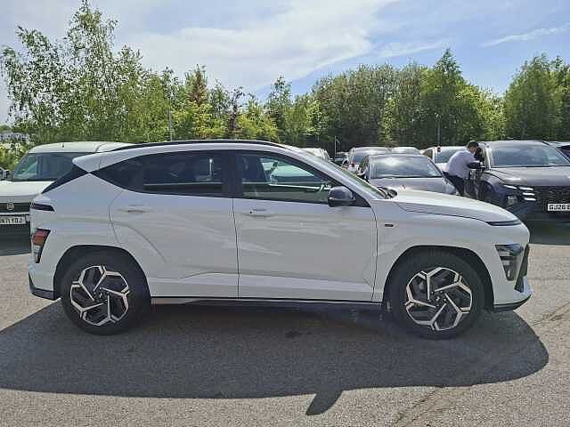 Hyundai KONA 1.6 GDi Hybrid N Line 5dr DCT White
