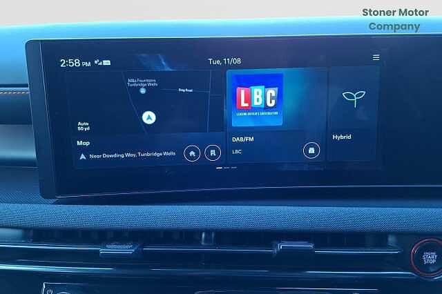 Hyundai TUCSON 1.6T Hybrid N Line 5dr Auto White