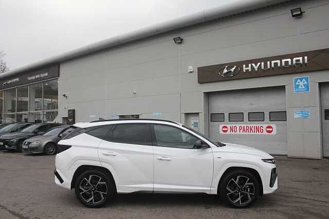 Hyundai TUCSON 1.6T N Line 5dr White