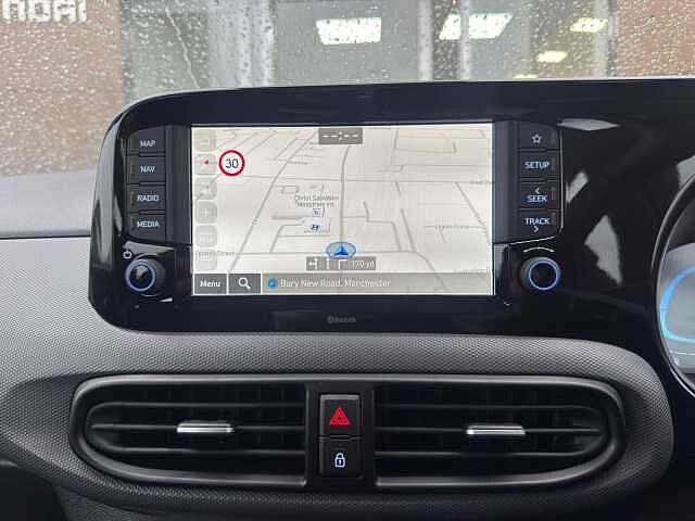 Hyundai I10 1.0 Advance Auto Euro 6 (s/s) 5dr Meta Blue