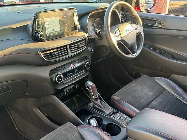 Hyundai TUCSON 1.6 CRDi MHEV N Line DCT Euro 6 (s/s) 5dr Red