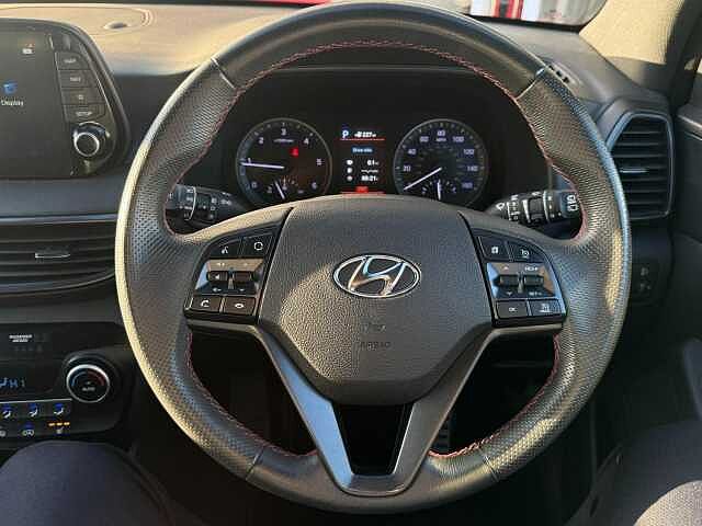 Hyundai TUCSON 1.6 CRDi MHEV N Line DCT Euro 6 (s/s) 5dr Red