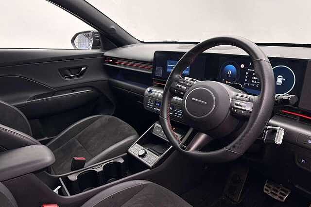 Hyundai KONA 1.6 h-GDi N Line S DCT Euro 6 (s/s) 5dr Red