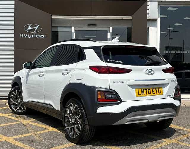 Hyundai KONA 1.6 h-GDi Premium DCT Euro 6 (s/s) 5dr White