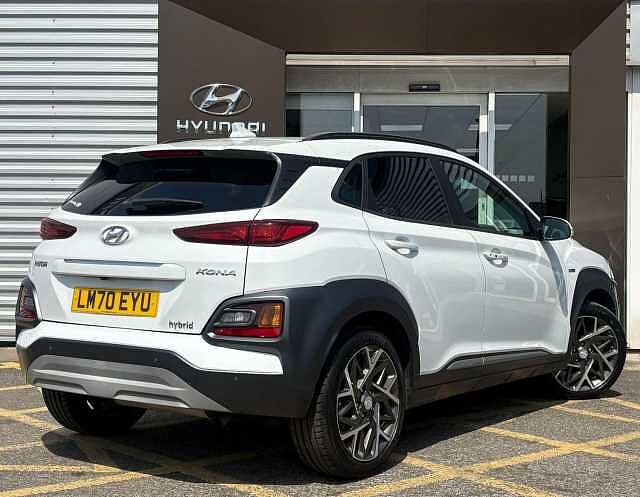 Hyundai KONA 1.6 h-GDi Premium DCT Euro 6 (s/s) 5dr White