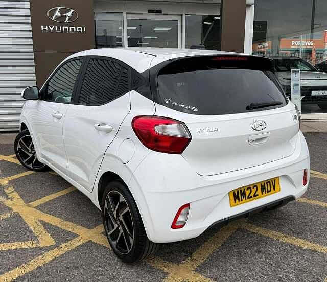 Hyundai I10 1.0 Premium Auto Euro 6 (s/s) 5dr White